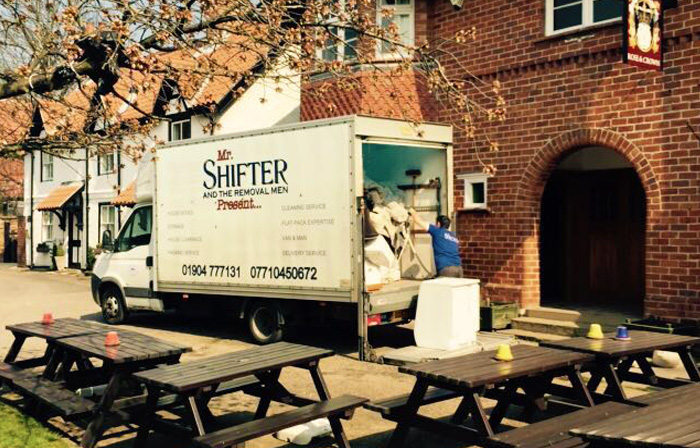 Loading the Mr Shifter York Van